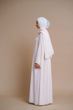 Load image into Gallery viewer, Embellished Luxury Double Chiffon Abaya with Back Pleats