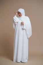 Load image into Gallery viewer, Plain Textured Open Abaya