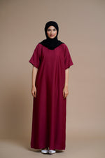 Load image into Gallery viewer, NIDHA INNER SLIP DRESS (Maroon)