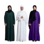 Load image into Gallery viewer, Plain Textured Open Abaya