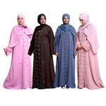 Load image into Gallery viewer, Embellished open Abaya
