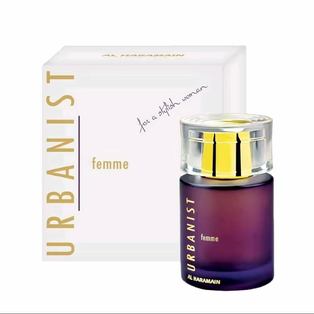 Al Haramain Urbanist Femme Eau de Parfum Spray (100ml) - Fruity-Fresh & Long-Lasting Perfume for Women