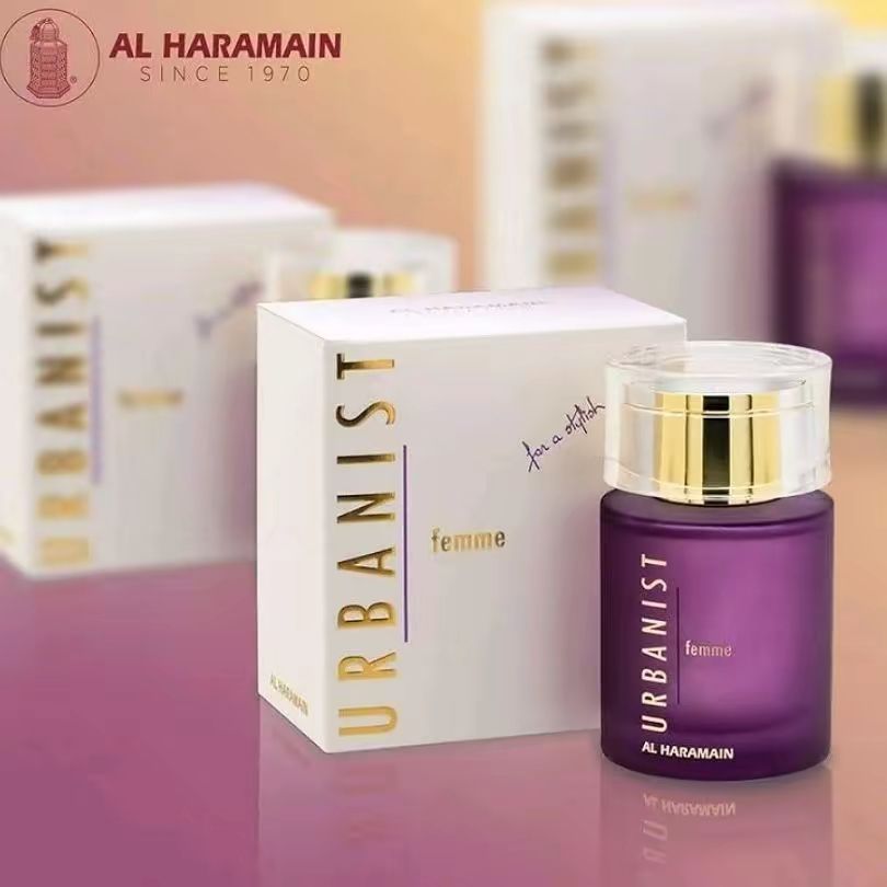 Al Haramain Urbanist Femme Eau de Parfum Spray (100ml) - Fruity-Fresh & Long-Lasting Perfume for Women