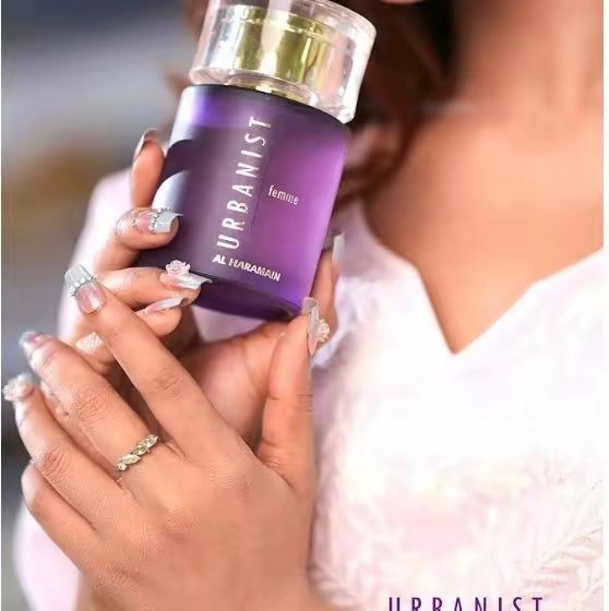 Al Haramain Urbanist Femme Eau de Parfum Spray (100ml) - Fruity-Fresh & Long-Lasting Perfume for Women