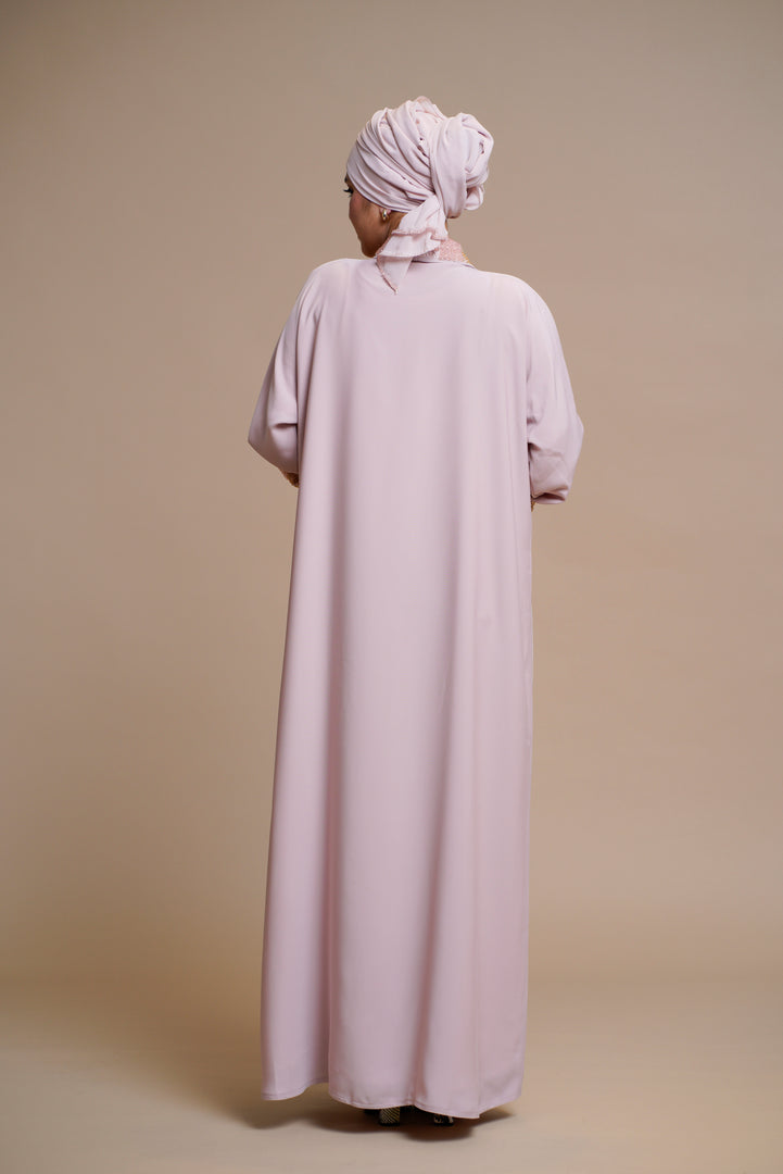 Luxury abaya with Elegant hand work