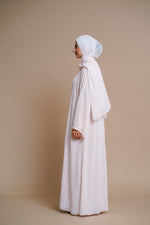 Load image into Gallery viewer, Embellished Luxury Double Chiffon Abaya with Back Pleats
