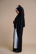 Load image into Gallery viewer, Embellished overcoat open Abaya
