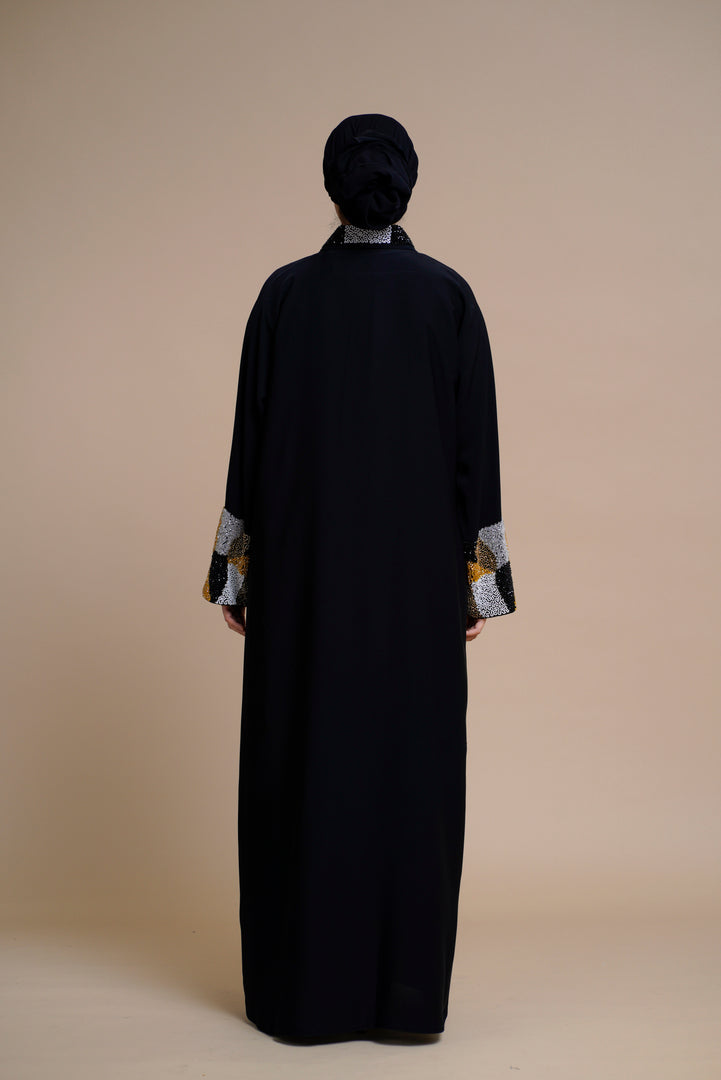 Luxury abaya with Elegant hand work