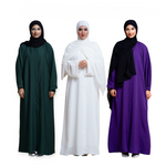 Load image into Gallery viewer, Plain Textured Open Abaya
