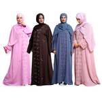 Load image into Gallery viewer, Embellished  open Abaya
