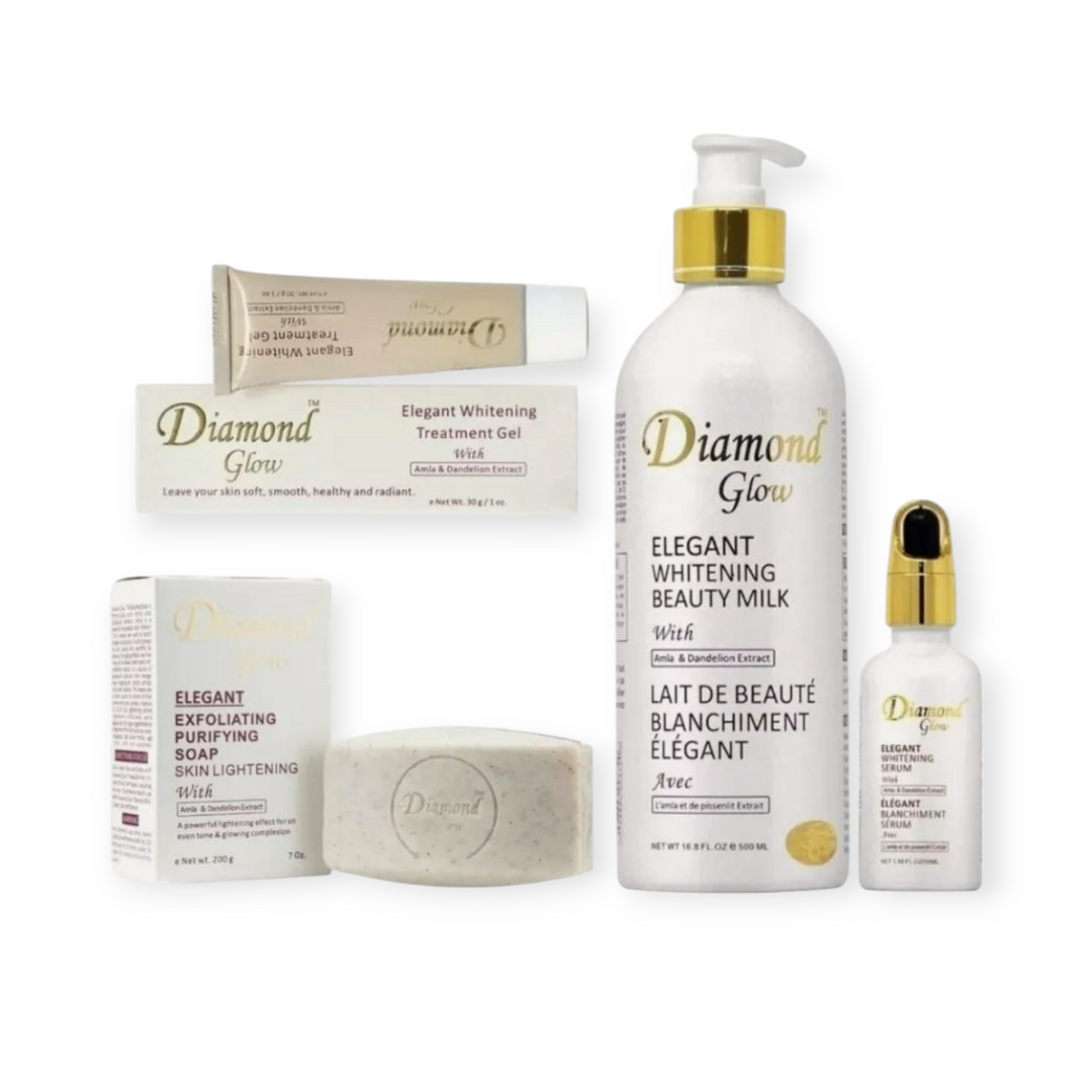 Diamond Glow Elegant Whitening Beauty collection - Skincare Brightening